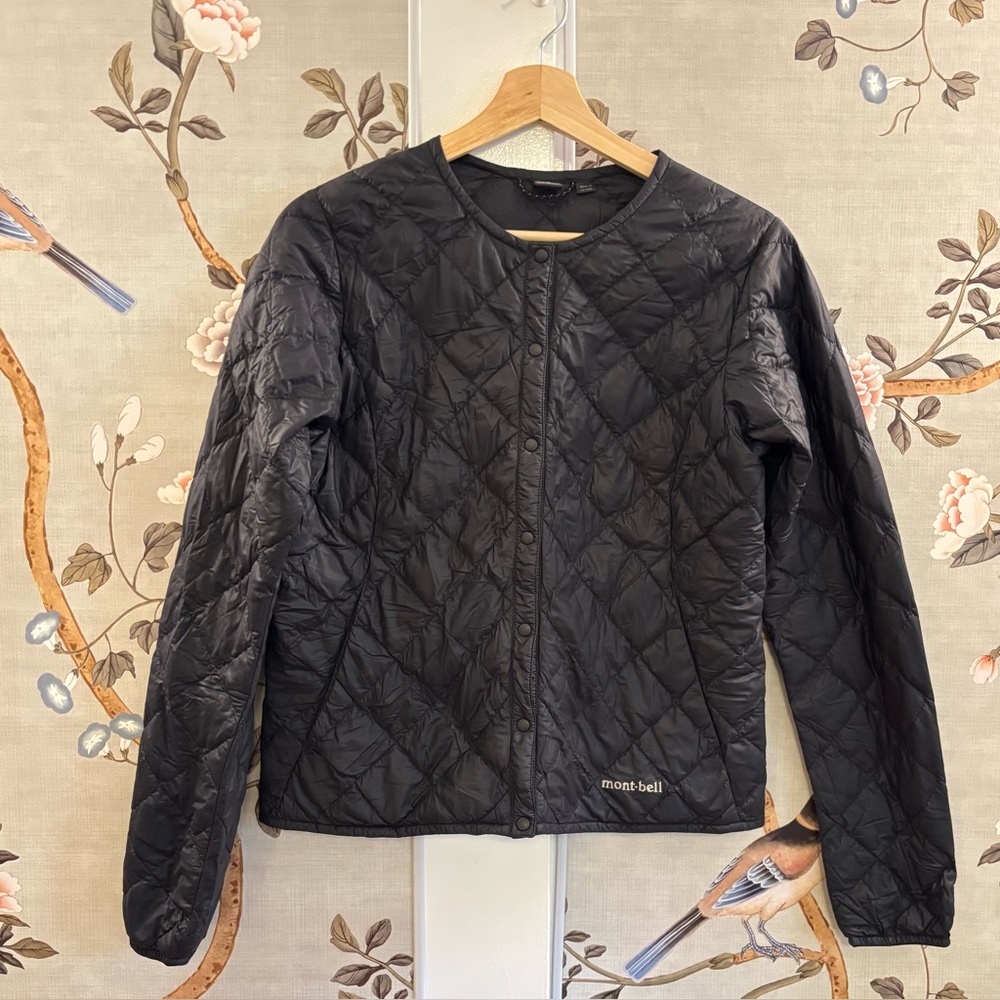 Montbell, medium, black, Superior Down Round Neck Jacket